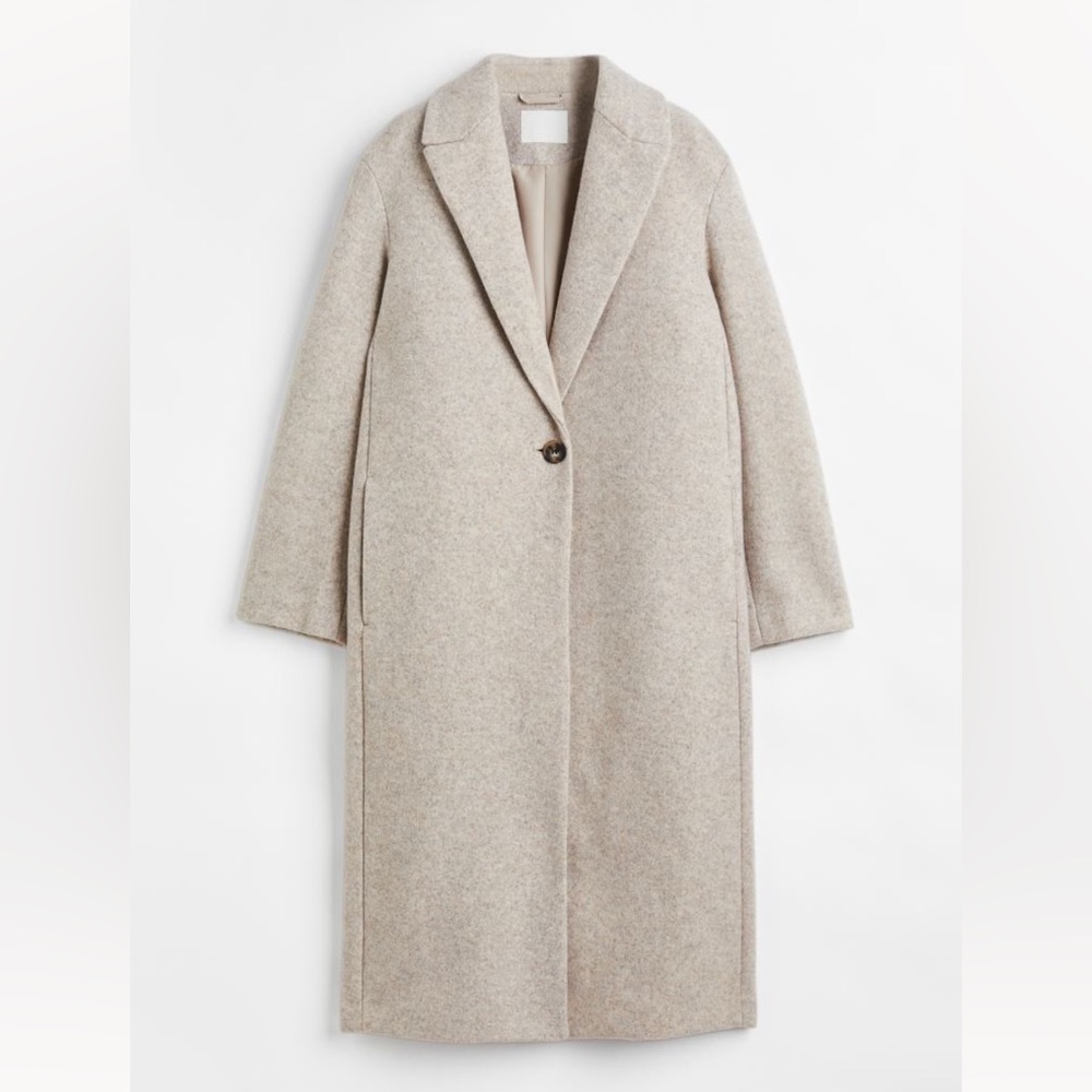 H&M Long Tan Coat